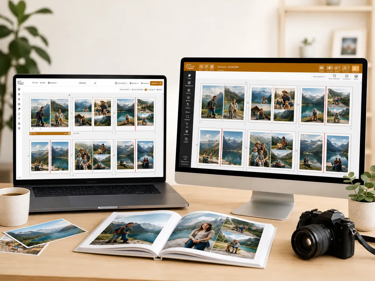 Fotobuch einfach online gestalten