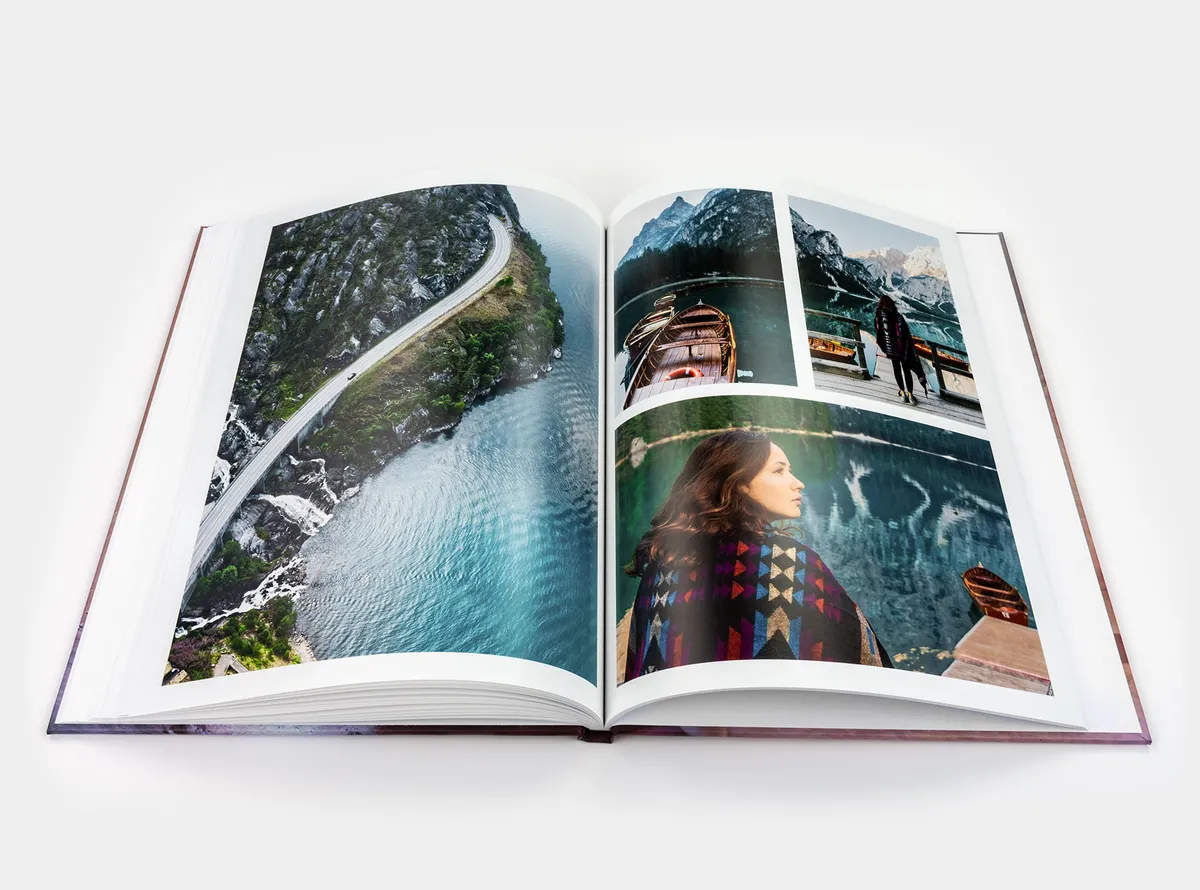 Fotobuch A4 Hardcover mit Urlaubsbildern