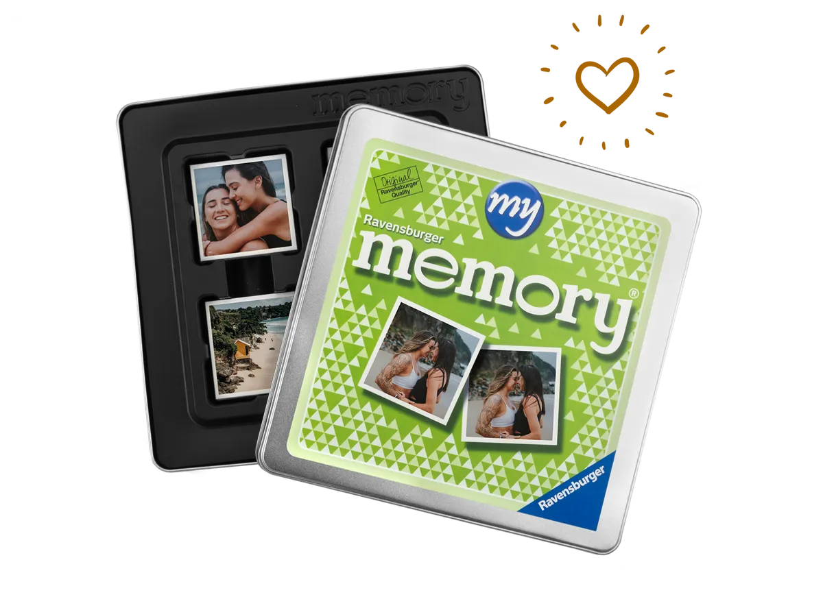 Ravensburger My memory mit Urlaubsfotos auf den Memory-Karten