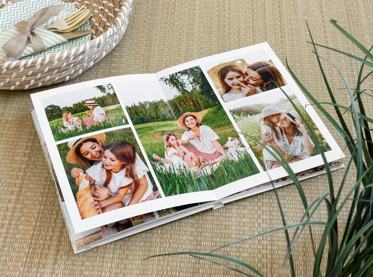 Echtfotobuch Hardcover A4 hoch