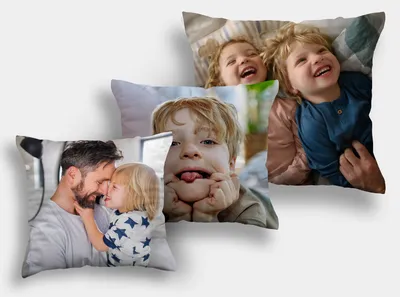 Kuschel-Kissen mit Foto selbst gestalten