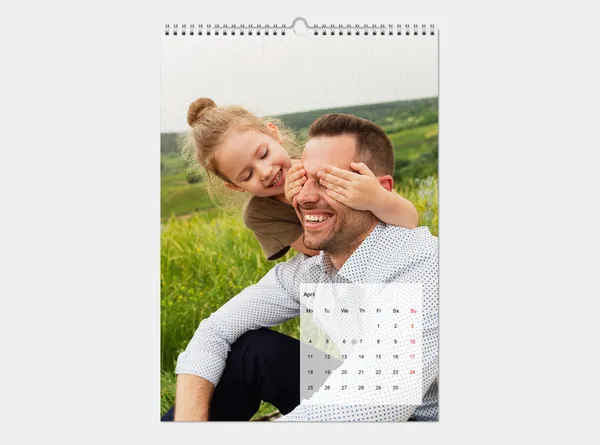 Foto-Wandkalender Premium A3 hoch gestalten