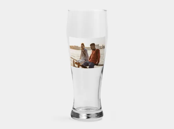 Weizenbierglas mit Deinem Foto