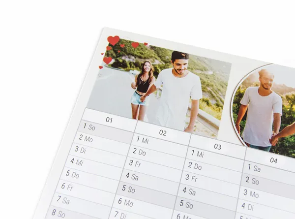 Jahresplaner A3 mit Foto online erstellen