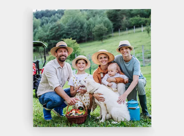 Echtfotobuch Softcover 20x20 cm online erstellen