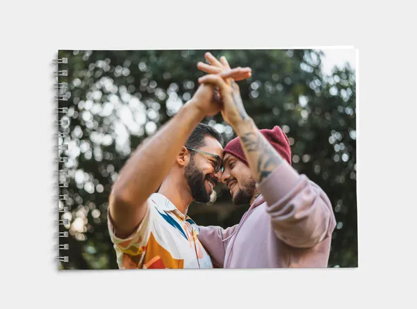 Fotobuch Spiralbindung A5 quer online gestalten