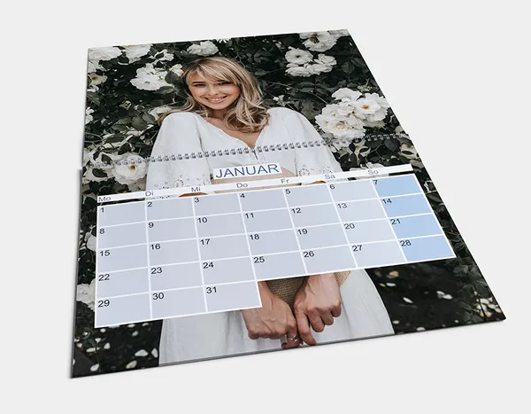 Klappkalender A3 mit Foto online gestalten