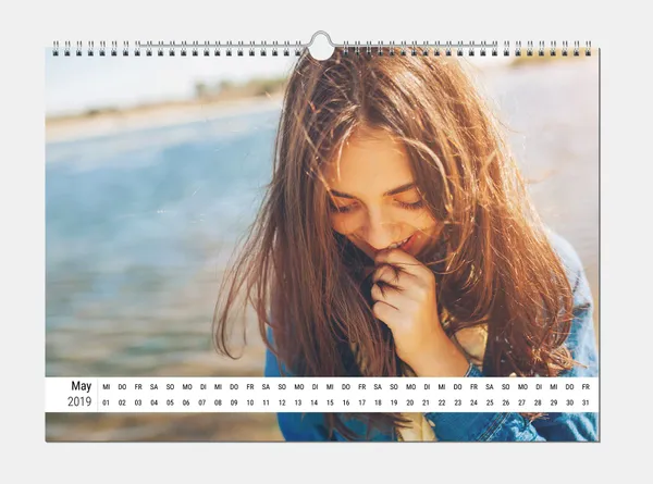 Wandkalender A3 quer mit Foto online erstellen und bestellen