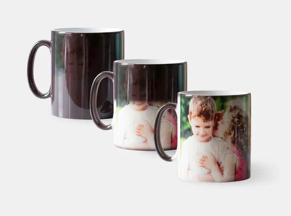 Hochwertige Zaubertasse mit eigenem Foto online erstellen und bestellen
